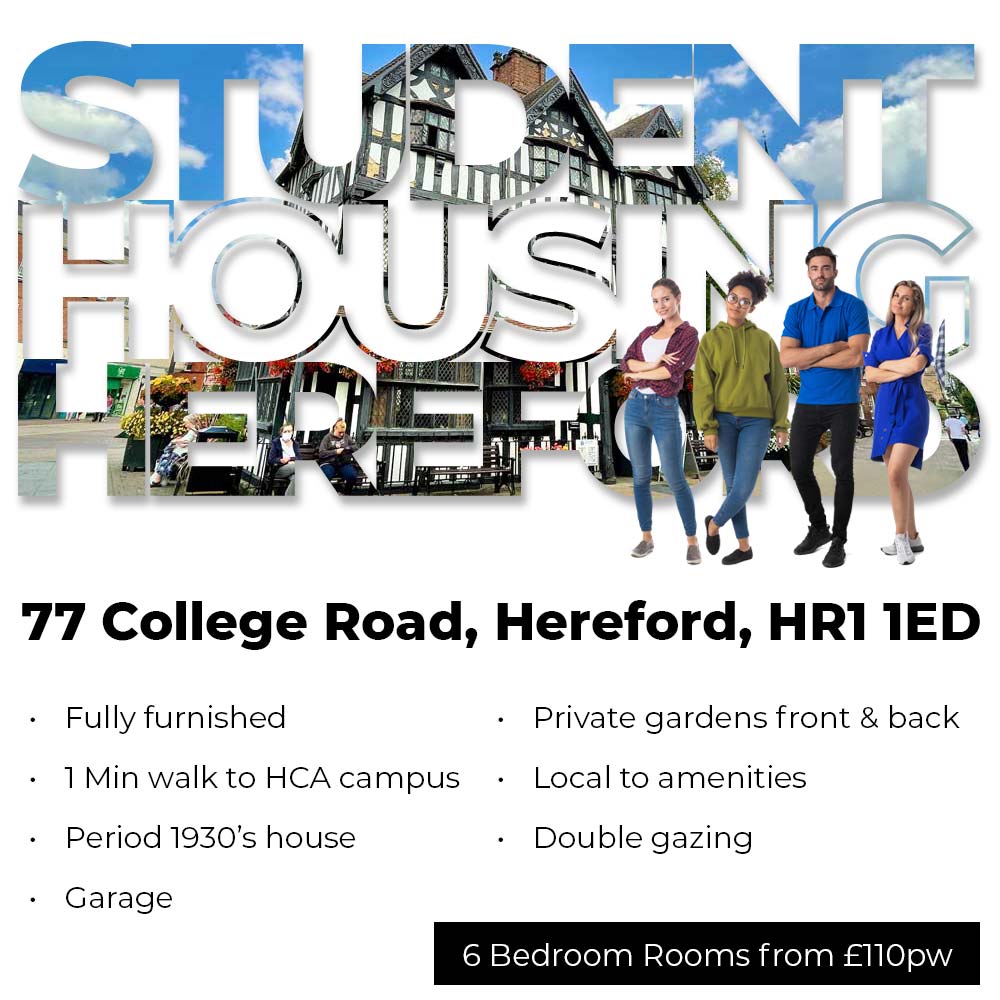 77 College Road, Hereford HR1 1ED - Student Housing Hereford